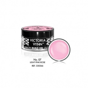 Żel budujący Victoria Vynn Light Pink Rose No.007 - SALON BUILD GEL - 15 ml
